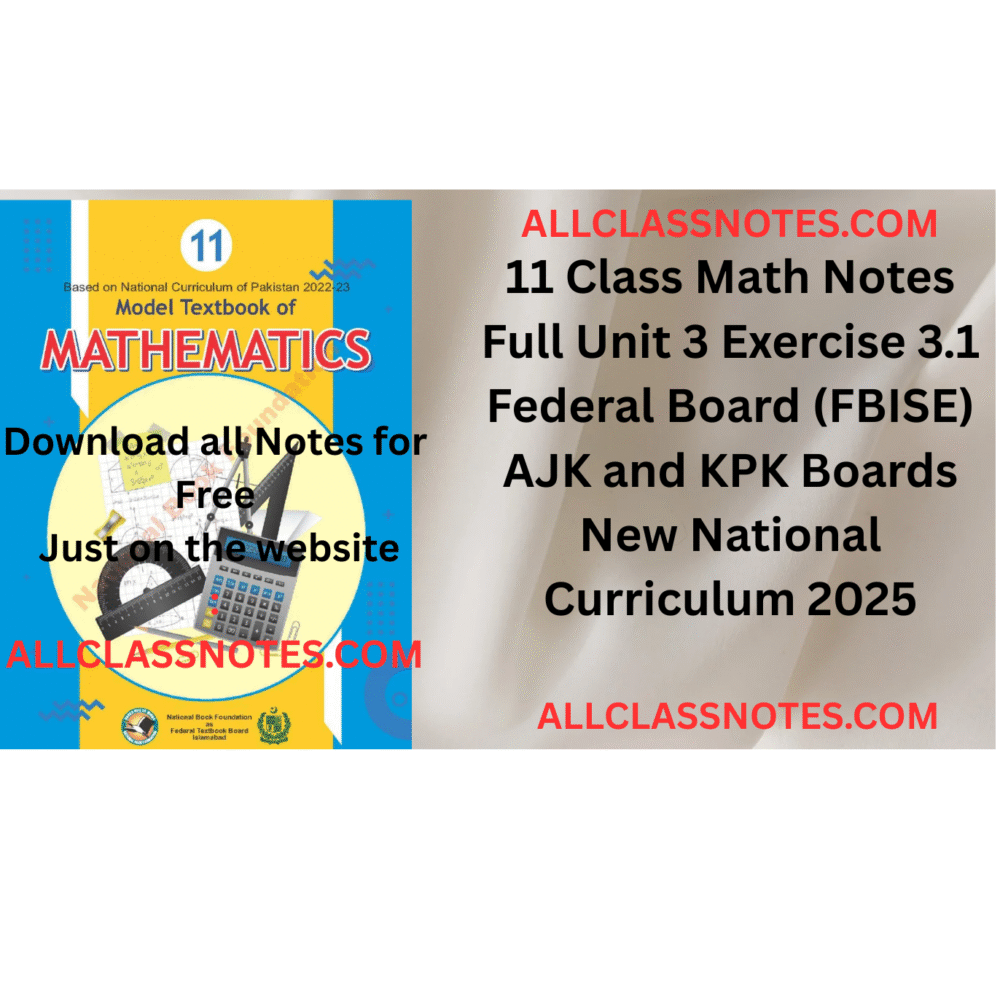 11 Class Math Notes Exercise 3.1 Class 11 Math Exercise 3.1 Solutions 1st Year Math Chapter 3 Exercise 3.1 Notes Vectors Exercise 3.1 Class 11 Solutions FBISE Class 11 Math Exercise 3.1 Notes AJK Board Class 11 Math Notes Exercise 3.1 KPK Board 1st Year Math Exercise 3.1 Solutions New Syllabus 2025 Class 11 Math Notes Class 11 Math Chapter 3 Notes PDF Exercise 3.1 Vectors Class 11 Solved 11th Class Mathematics Chapter 3 Vectors Notes Class 11 Math Solved Exercises 2025 Best Notes for 1st Year Math Exercise 3.1, Federal Board 1st Year Math Notes 2025, Class 11 Vectors Notes and Solutions, Complete Solutions of Exercise 3.1 Class 11, Mathematics Notes for Class 11 New Curriculum, Class 11 Math Vectors Long & Short Questions, 11 Class Math Important Questions Exercise 3.1, Free PDF Class 11 Exercise 3.1 Solutions, Class 11 Math MCQs Exercise 3.1, Class 11 Science Group Math Notes 2025, 1st Year Math Chapter 3 Complete Notes, Class 11 Math Past Paper Questions Exercise 3.1, 11 Class Math Solved Examples Exercise 3.1, Exercise 3.1 Step-by-Step Solutions, Class 11 Math Guide 2025 New Syllabus, Vectors Basic Concepts Class 11 Notes, Class 11 Math Board Exam Preparation Notes,